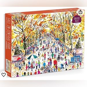 Galison Michael Storrings Fall in Central Park – 1000 Piece Puzzle
